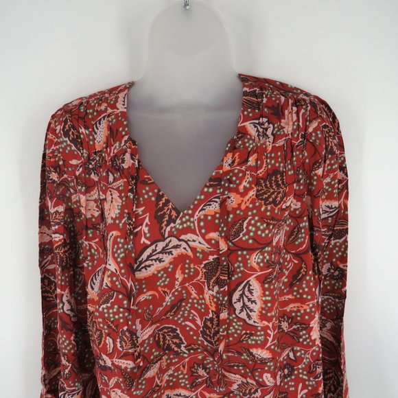 Jessica Simpson Leslie Boho Mother Nature XL Top Shirt NWT 69.50 - Picture 3 of 6